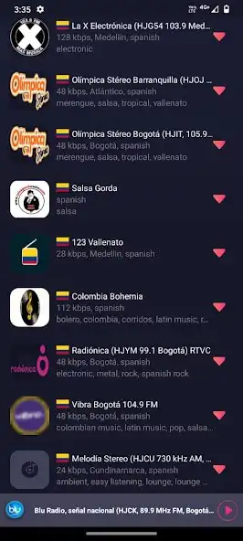 Play Radio FM Colombia sin internet as an online game Radio FM Colombia sin internet with UptoPlay