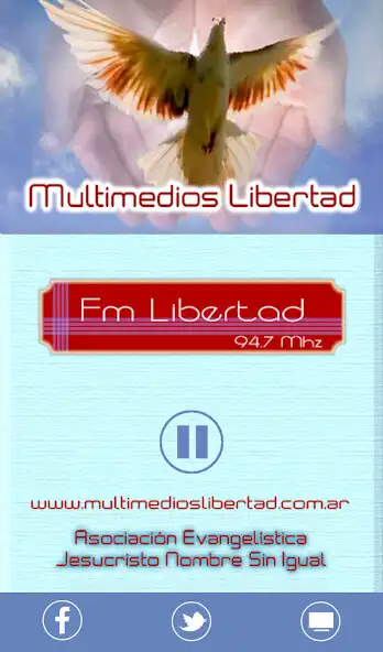 Play Radio FM Libertad 94.7 as an online game Radio FM Libertad 94.7 with UptoPlay