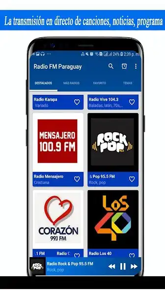 Play Radio Fm Paraguay  and enjoy Radio Fm Paraguay with UptoPlay