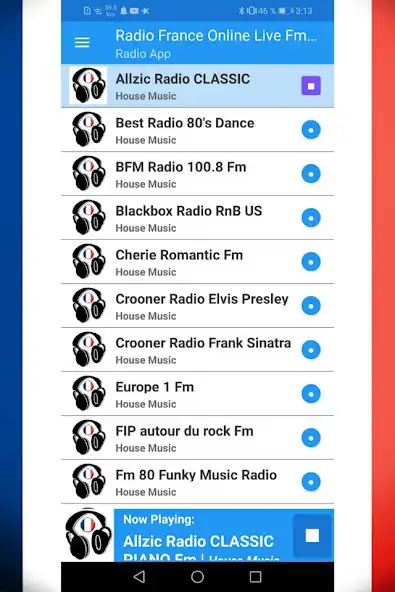 Play Radio France Online Live Fm St as an online game Radio France Online Live Fm St with UptoPlay