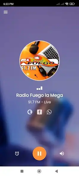 Play Radio Fuego la Mega 91.7 FM as an online game Radio Fuego la Mega 91.7 FM with UptoPlay