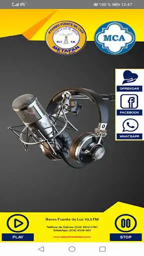 Play Radio Fuente de Luz 93.3 FM  and enjoy Radio Fuente de Luz 93.3 FM with UptoPlay