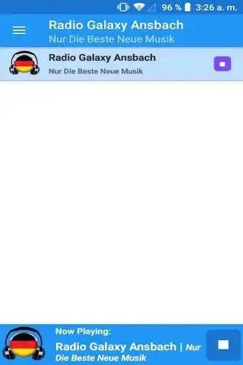 Play Radio Galaxy Ansbach App  and enjoy Radio Galaxy Ansbach App with UptoPlay