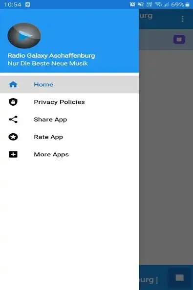 Play Radio Galaxy Aschaffenburg App as an online game Radio Galaxy Aschaffenburg App with UptoPlay