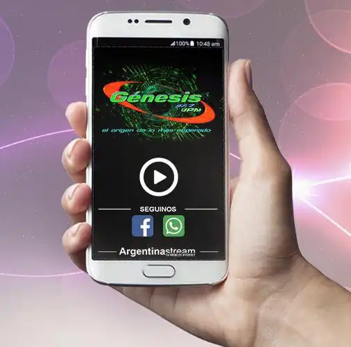 Play Radio Genesis FM 97.7 IPM as an online game Radio Genesis FM 97.7 IPM with UptoPlay