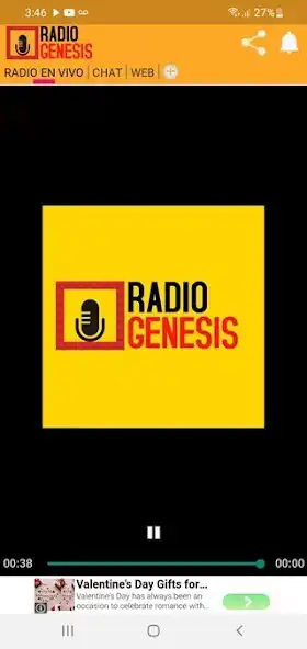 Play Radio Genesis  and enjoy Radio Genesis with UptoPlay