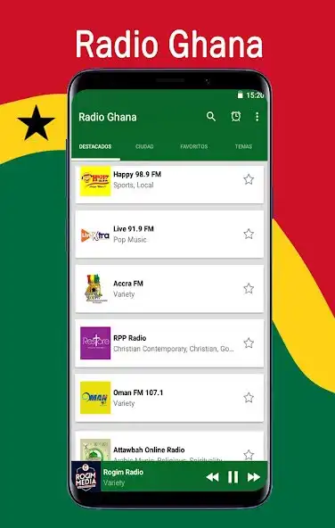 Play Radio Ghana App  and enjoy Radio Ghana App with UptoPlay