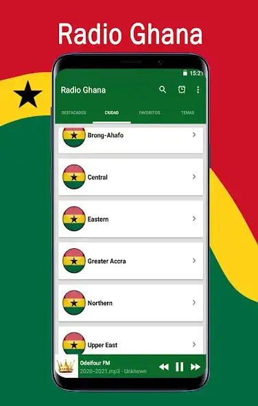 Play Radio Ghana App as an online game Radio Ghana App with UptoPlay