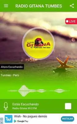 Play RADIO GITANA LA PODEROSA TUMBES