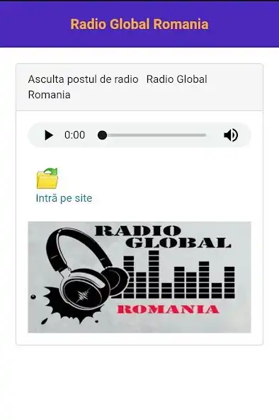 Play Radio Global Romania  and enjoy Radio Global Romania with UptoPlay