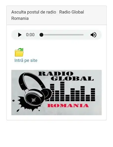 Play Radio Global Romania as an online game Radio Global Romania with UptoPlay