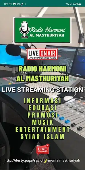 Play Radio Harmoni Al Masthuriyah  and enjoy Radio Harmoni Al Masthuriyah with UptoPlay