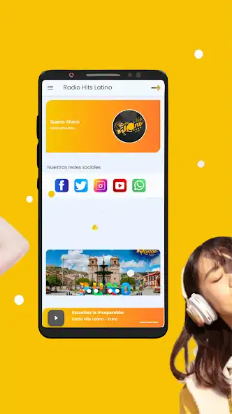 Play Radio Hits Latino - Puno as an online game Radio Hits Latino - Puno with UptoPlay