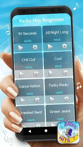 Play APK Radio Hits Ringtones  and enjoy Radio Hits Ringtones with UptoPlay com.rts.RadioHitsRingtones