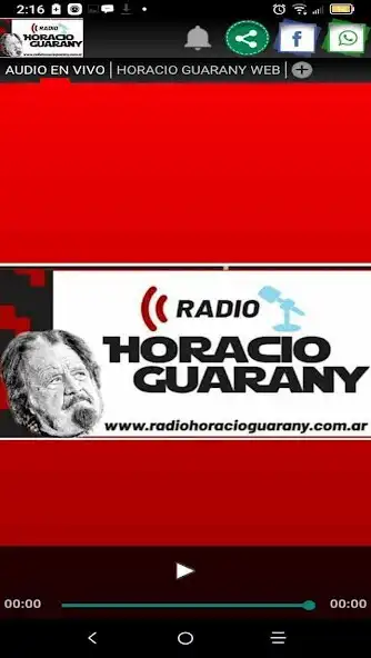 Play RADIO HORACIO GUARANY radiohoracioguarany.com.ar as an online game RADIO HORACIO GUARANY radiohoracioguarany.com.ar with UptoPlay