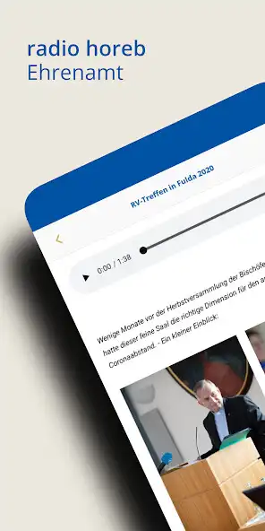 Play radio horeb - Ehrenamt  and enjoy radio horeb - Ehrenamt with UptoPlay
