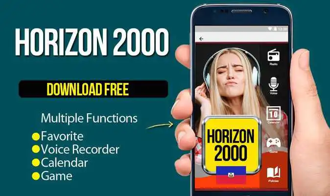 Play Radio Horizon 2000 Haiti tous les radio haiti