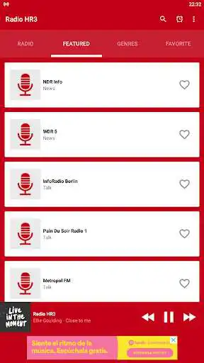 Play Radio HR3 App as an online game Radio HR3 App with UptoPlay
