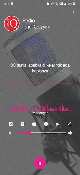 Play Radio Ibnul Qoyyim  and enjoy Radio Ibnul Qoyyim with UptoPlay