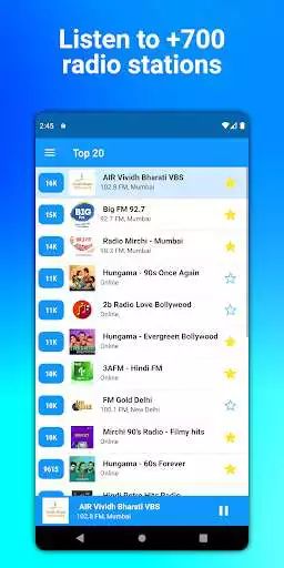 Play Radio India - All India radio  and enjoy Radio India - All India radio with UptoPlay