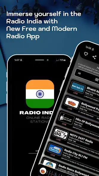 Play Radio India - Radio FM Online  and enjoy Radio India - Radio FM Online with UptoPlay