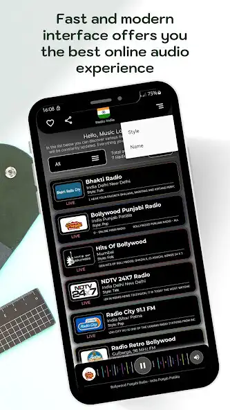 Play Radio India - Radio FM Online as an online game Radio India - Radio FM Online with UptoPlay