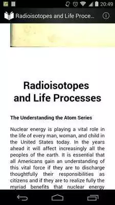 Play Radioisotope and Life Process
