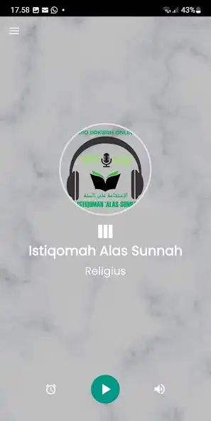 Play Radio Istiqomah Alassunnah  and enjoy Radio Istiqomah Alassunnah with UptoPlay