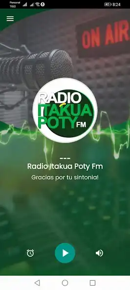 Play Radio Itakua Poty Fm 106.5 MHz  and enjoy Radio Itakua Poty Fm 106.5 MHz with UptoPlay