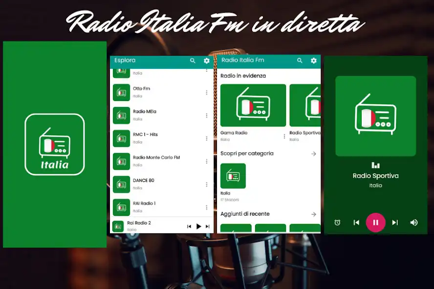 Play Radio Italia Fm in Diretta IT  and enjoy Radio Italia Fm in Diretta IT with UptoPlay