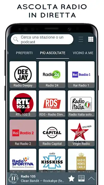 Play Radio Italiane - radio online  and enjoy Radio Italiane - radio online with UptoPlay