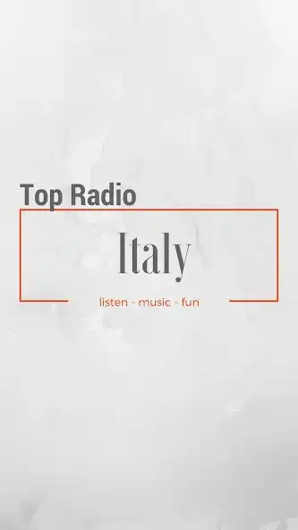 Play Radio Italy FM  and enjoy Radio Italy FM with UptoPlay