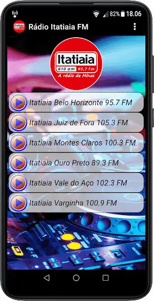 Play Radio Itatiaia FM  and enjoy Radio Itatiaia FM with UptoPlay