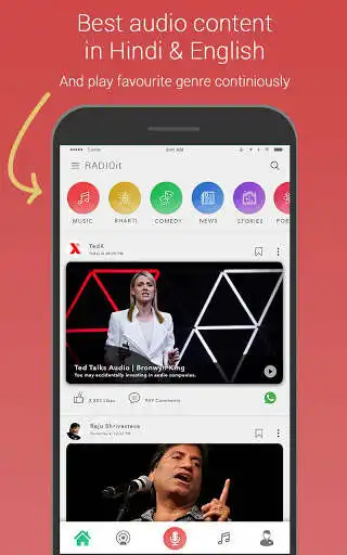 Play RADIOit : Listen Audio & Start your Radio Station  and enjoy RADIOit : Listen Audio & Start your Radio Station with UptoPlay