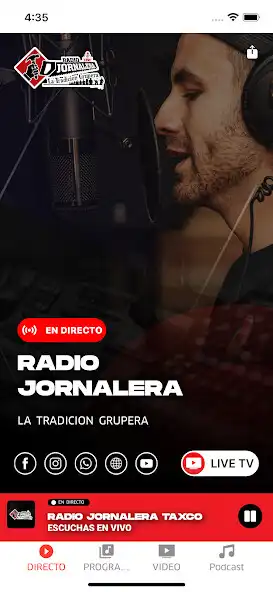 Play Radio Jornalera Taxco  and enjoy Radio Jornalera Taxco with UptoPlay
