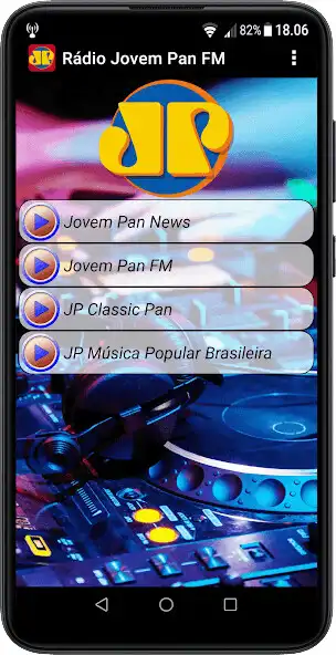 Play Radio Jovem Pan FM  and enjoy Radio Jovem Pan FM with UptoPlay
