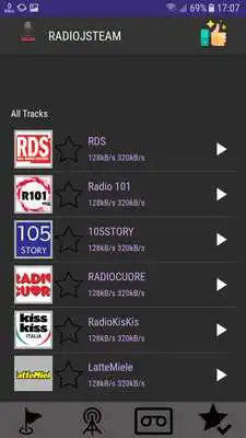 Play RadioJsteam