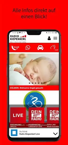 Play Radio Kiepenkerl as an online game Radio Kiepenkerl with UptoPlay