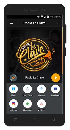Play Radio La Clave as an online game Radio La Clave with UptoPlay