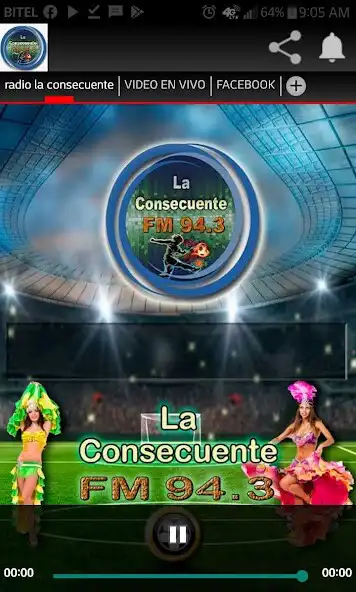 Play Radio La Consecuente 94.3 FM  and enjoy Radio La Consecuente 94.3 FM with UptoPlay