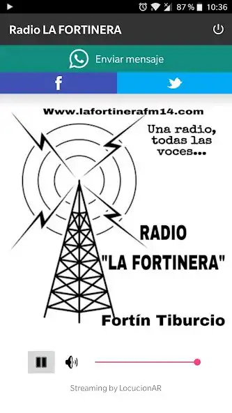 Play Radio LA FORTINERA  and enjoy Radio LA FORTINERA with UptoPlay