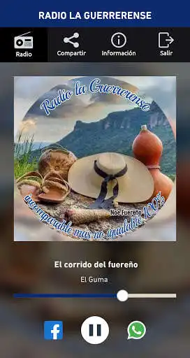 Play Radio La Guerrerense  and enjoy Radio La Guerrerense with UptoPlay