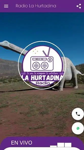 Play Radio La Hurtadina as an online game Radio La Hurtadina with UptoPlay