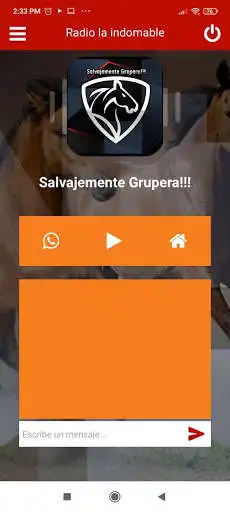 Play Radio La Indomable  and enjoy Radio La Indomable with UptoPlay