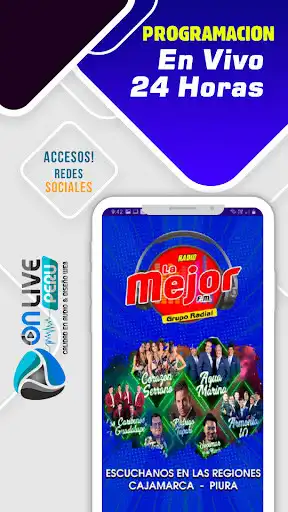 Play RADIO LA MEJOR FM as an online game RADIO LA MEJOR FM with UptoPlay