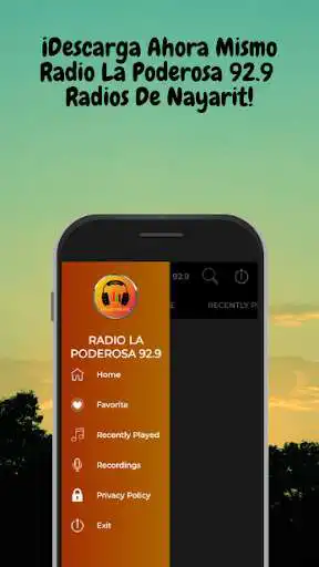 Play Radio La Poderosa 92.9 Nayarit  and enjoy Radio La Poderosa 92.9 Nayarit with UptoPlay