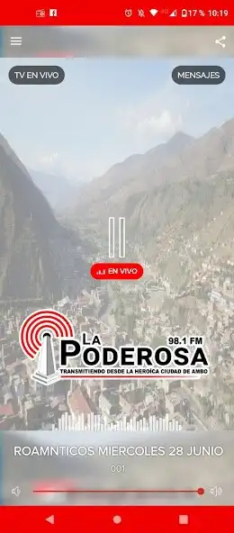 Play Radio La Poderosa Ambo  and enjoy Radio La Poderosa Ambo with UptoPlay