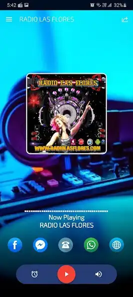 Play RADIO LAS FLORES as an online game RADIO LAS FLORES with UptoPlay