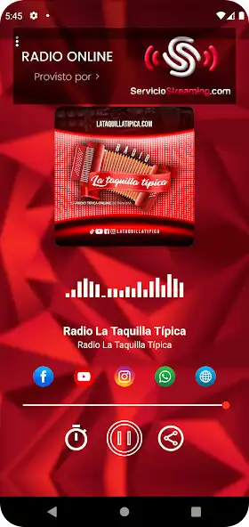 Play Radio La Taquilla Típica as an online game Radio La Taquilla Típica with UptoPlay