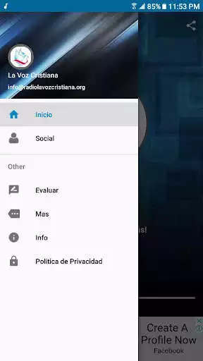 Play Radio La Voz Cristiana as an online game Radio La Voz Cristiana with UptoPlay